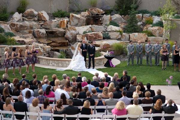 Bride's gown