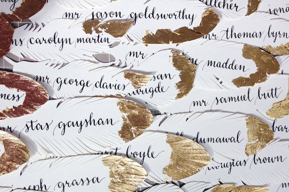 posh and prep - a calligraphy + invitation studio