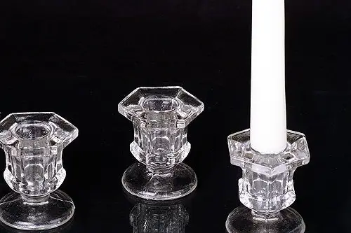 Generic Taper Candle Pillar Candle Molds Clear