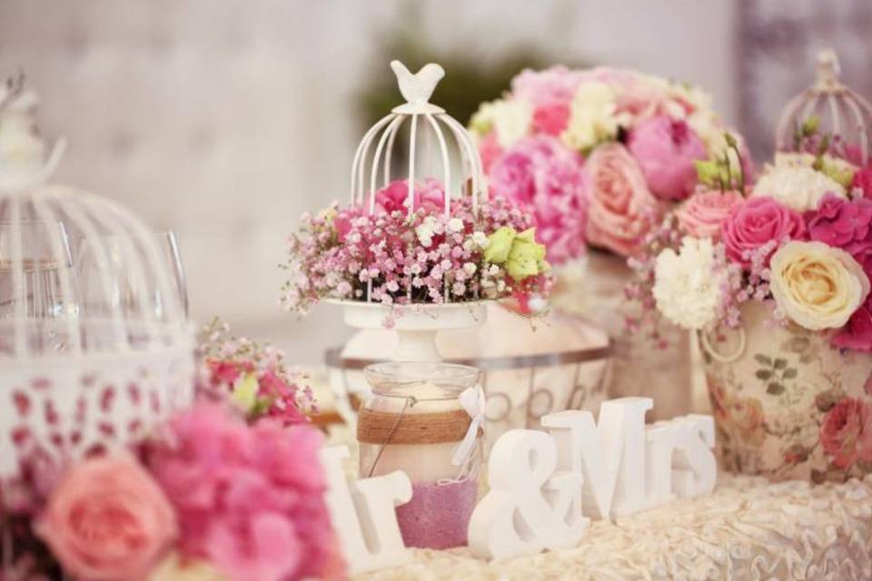 Delicate center piece