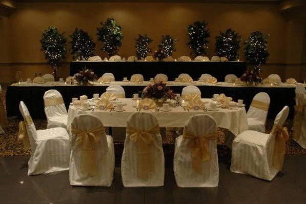 Reception tables