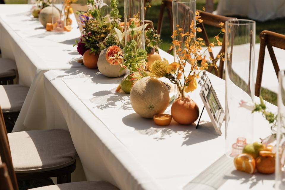 Table setup