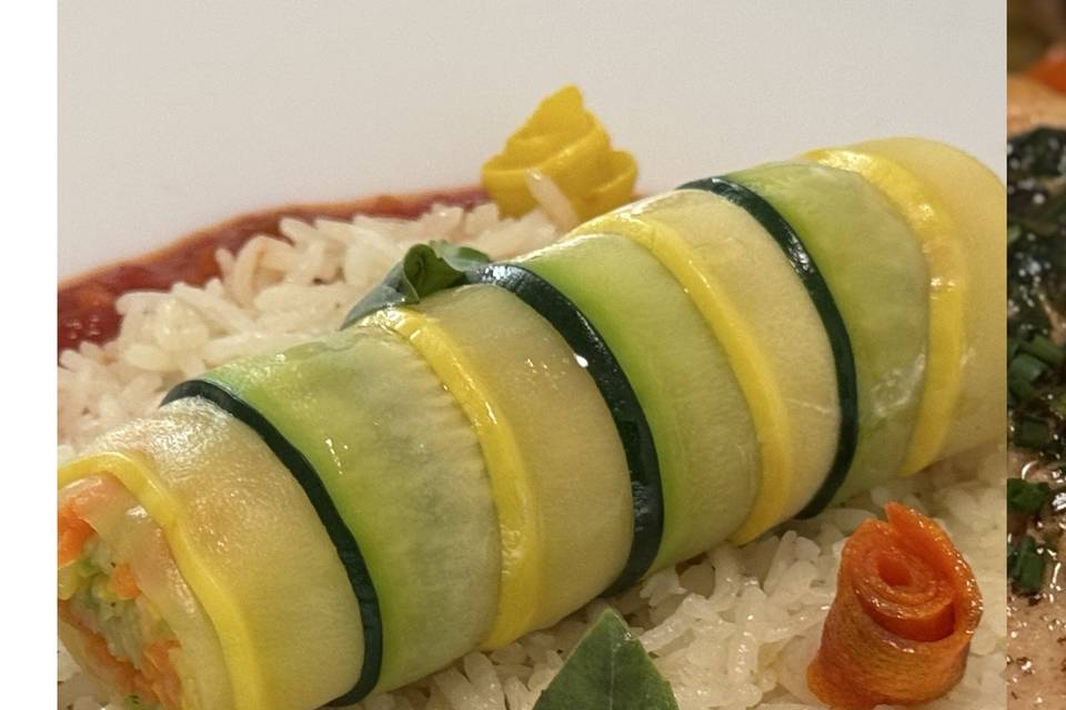 Vegetarian Option for Plated