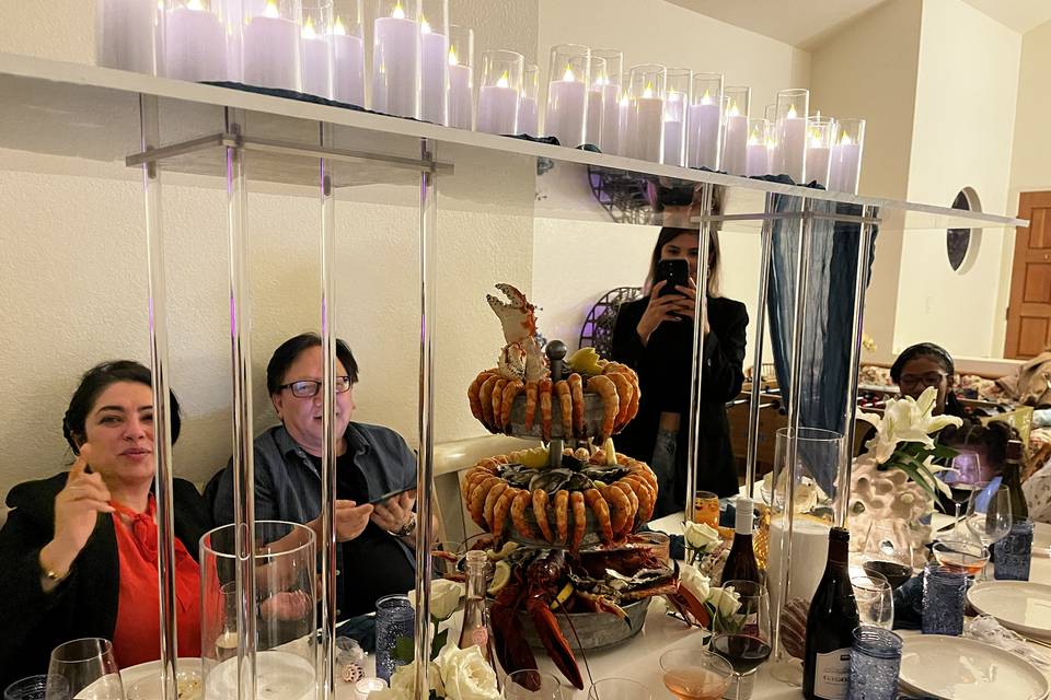 Seafood Birthday Catering