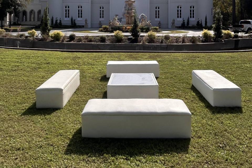 White Vinyl Lounge