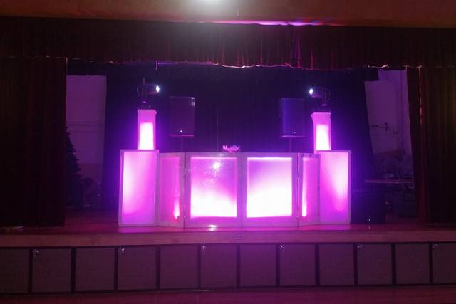Lighted DJ display