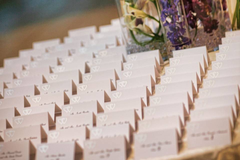 Guests list table