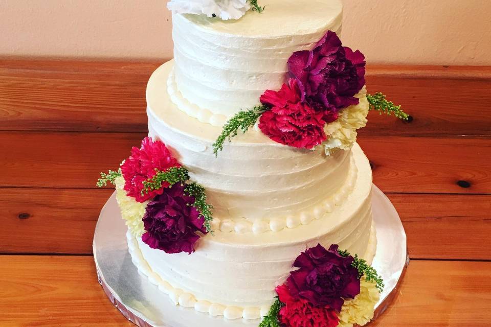 Gustitos Bakery wedding cake