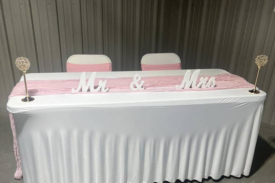 Sweet Heart Table