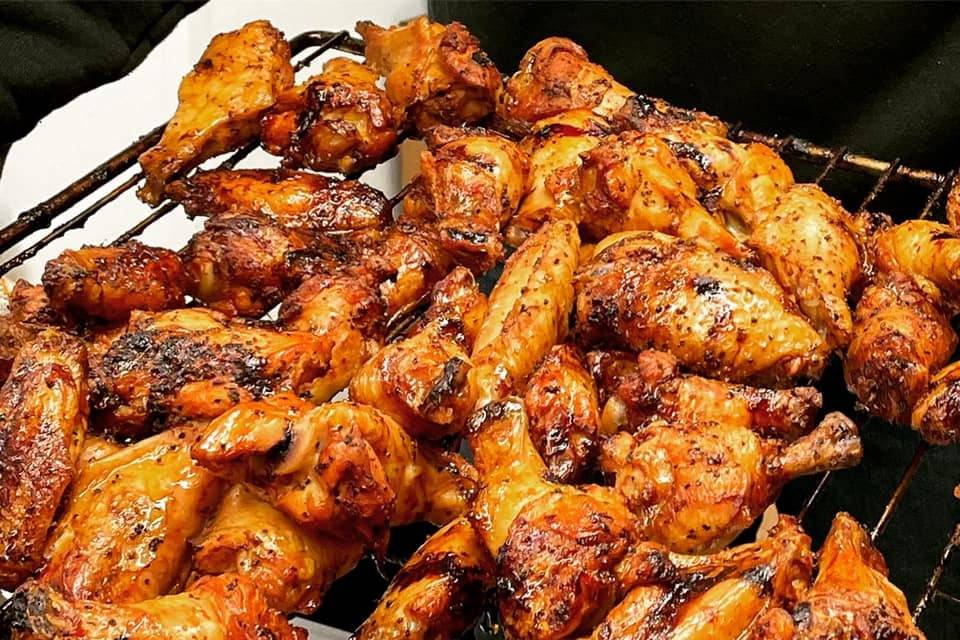 Smoked BBQ Chicken Wings