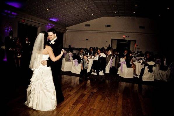 Couple dancing
