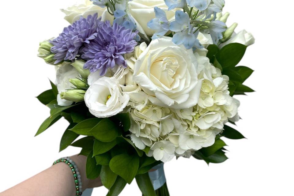 White Bridal Bouquet