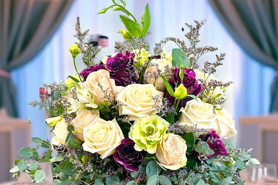 Buffet Table Arrangement