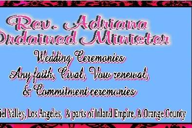 Reverend Adriana