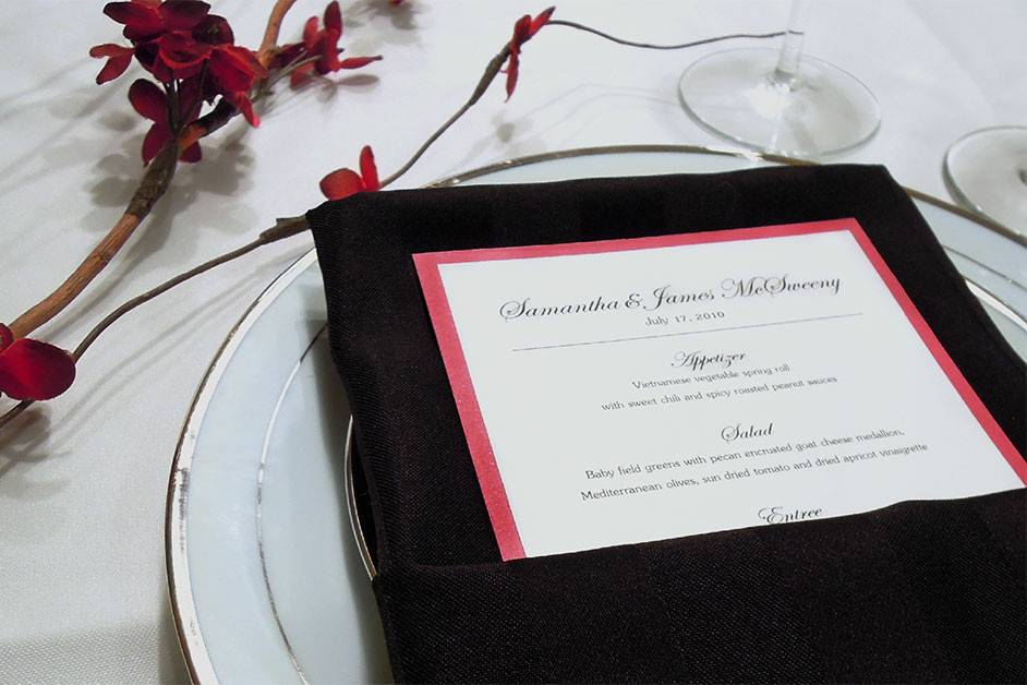 Cherry Blossom Menu Card
All Works © Renee Baran-Hickman 2013. All Rights Reserved.