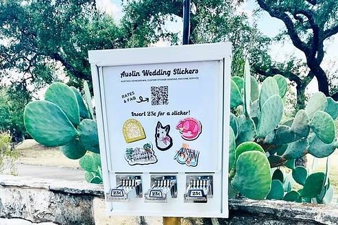 Austin Wedding Stickers