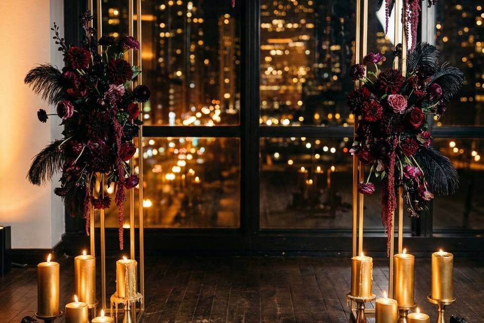 Dark + Romantic Altar
