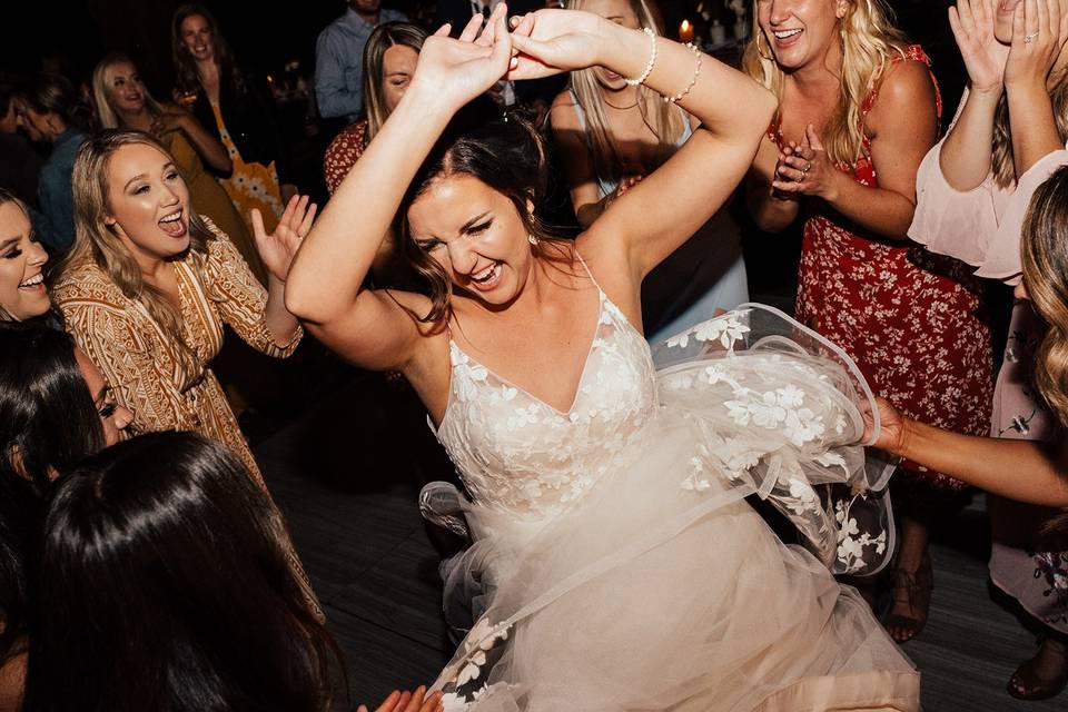 Bride Dancing