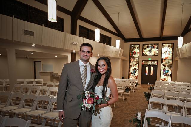Sweet newlyweds