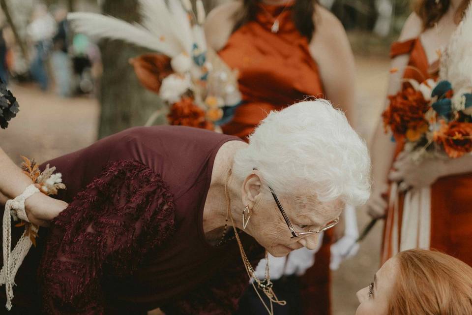 Bride & Grandmother