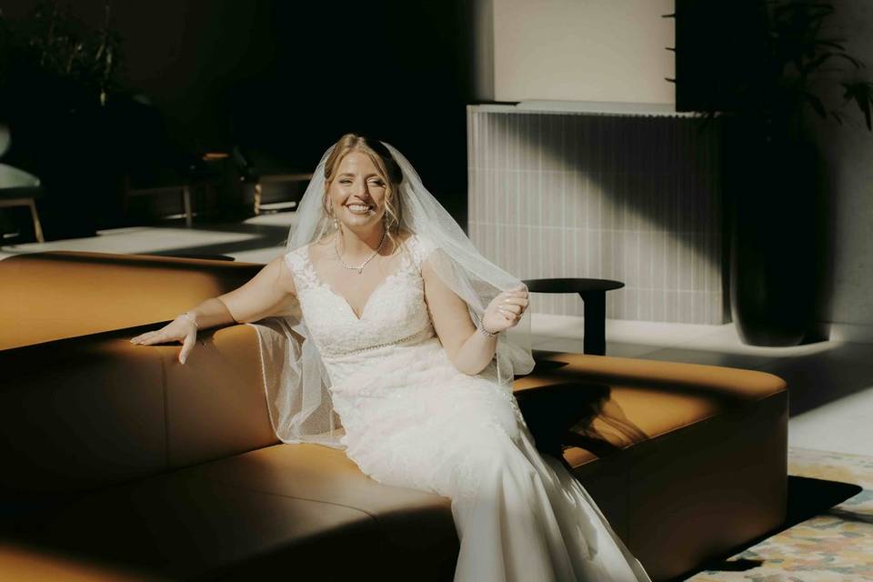 Sheraton Hotel Bridal Portrait