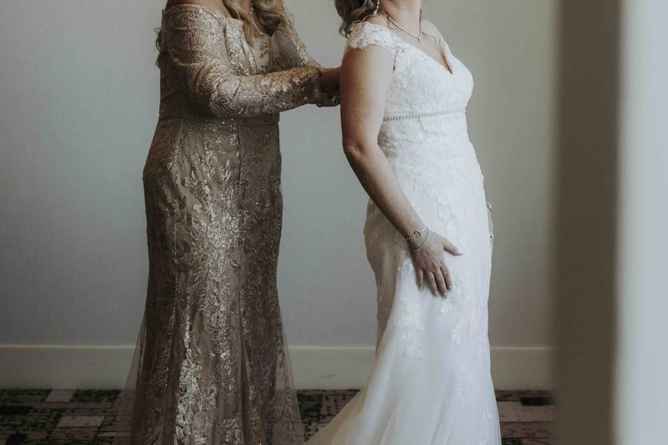 Getting Ready Bride Sheraton