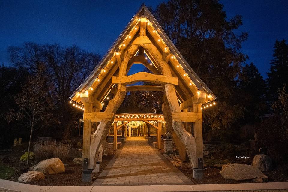 Gardens Wedding in The Woods