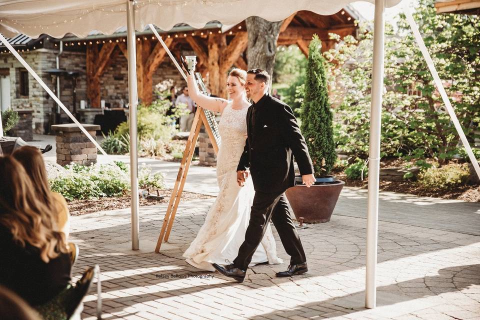 Gardens Wedding Reception Tent