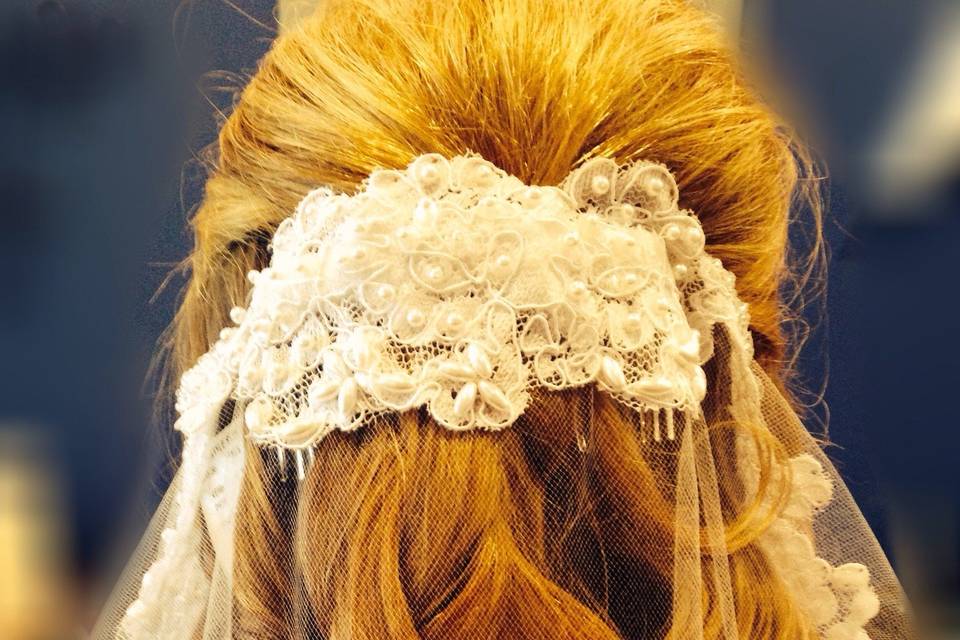 Wedding Hair by Mollie Monthie Radden