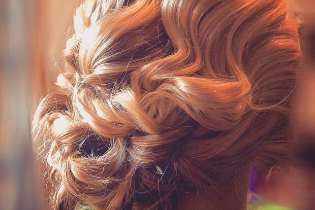 Wedding Hair by Mollie Monthie Radden