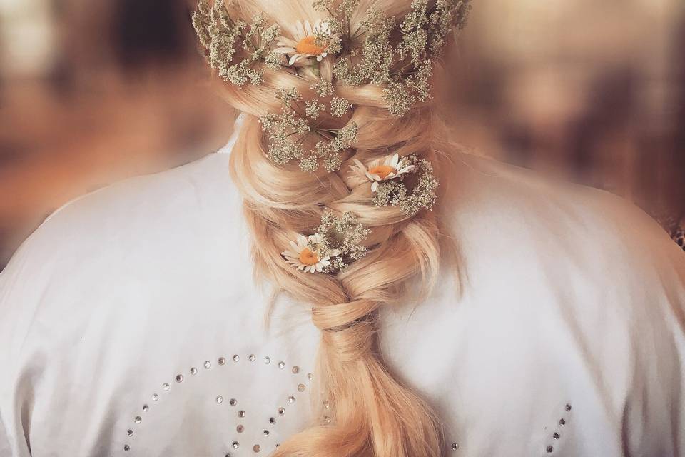 Wedding Hair by Mollie Monthie Radden