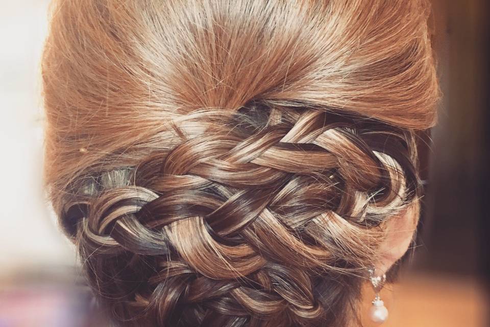 Wedding Hair by Mollie Monthie Radden