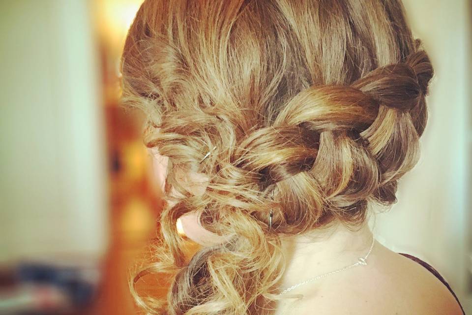 Wedding Hair by Mollie Monthie Radden