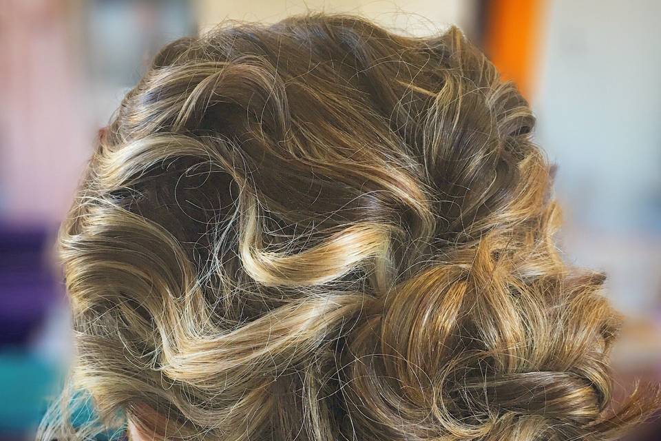 Wedding Hair by Mollie Monthie Radden