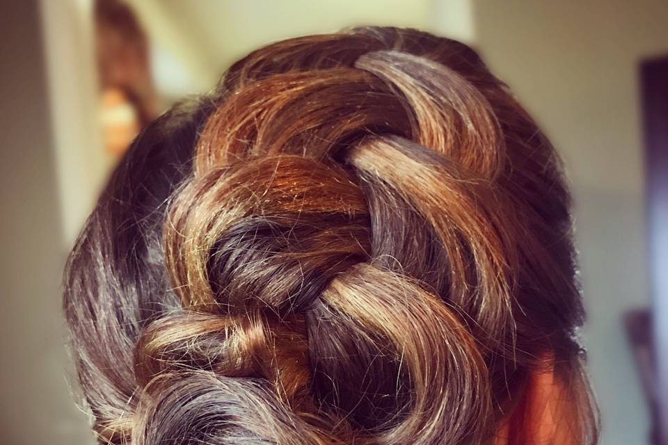 Wedding Hair by Mollie Monthie Radden