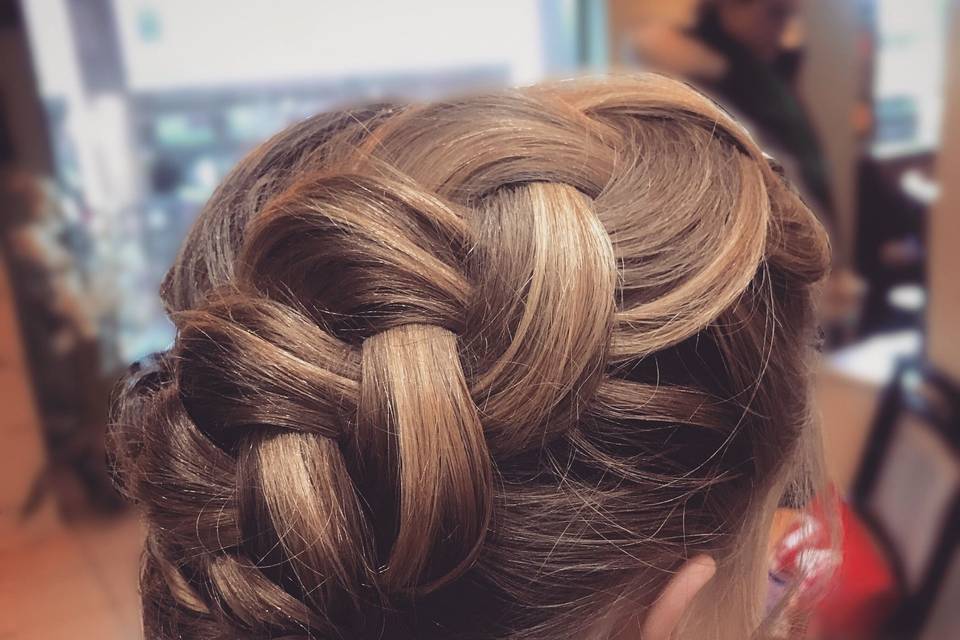 Wedding Hair by Mollie Monthie Radden