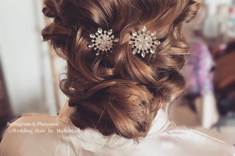 Wedding Hair by Mollie Monthie