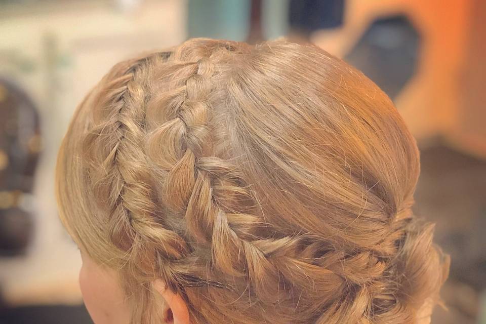 Wedding Hair by Mollie Monthie