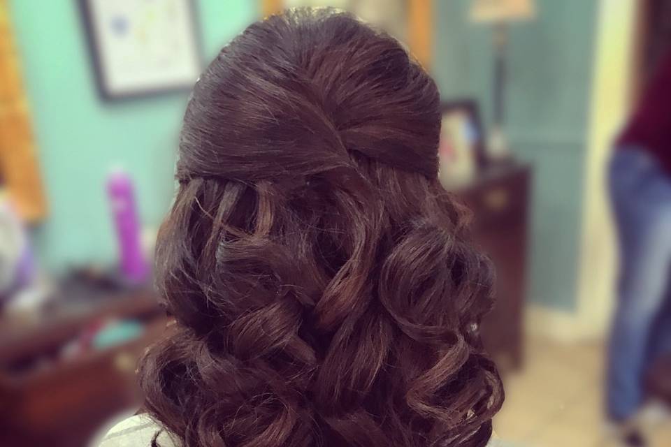 Wedding Hair by Mollie Monthie