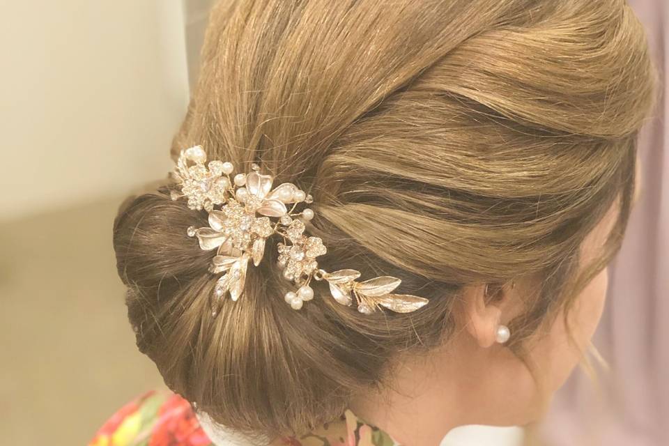 Wedding Hair by Mollie Monthie