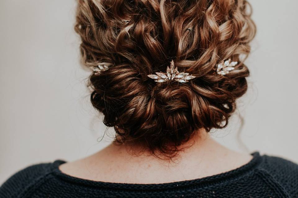 Curly Updo