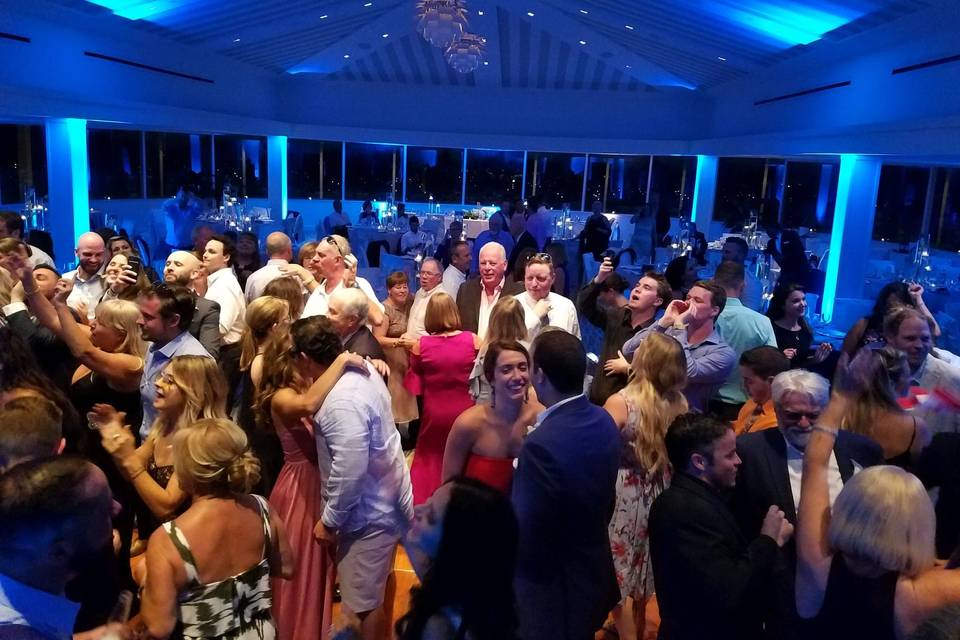 Reception dance floor