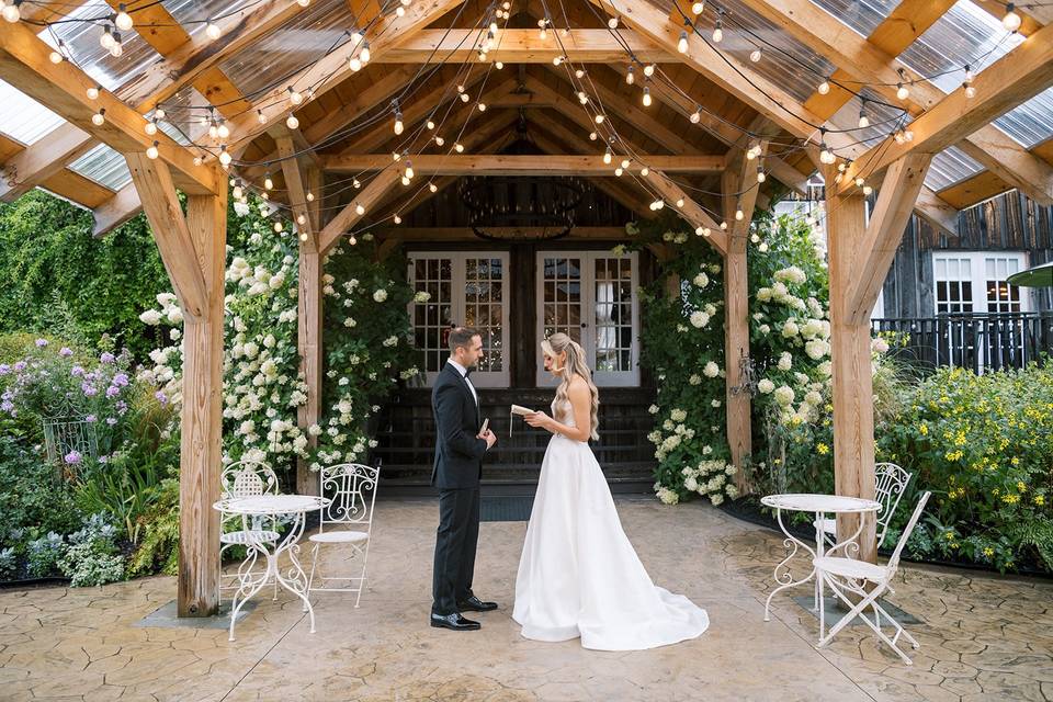 Private vows