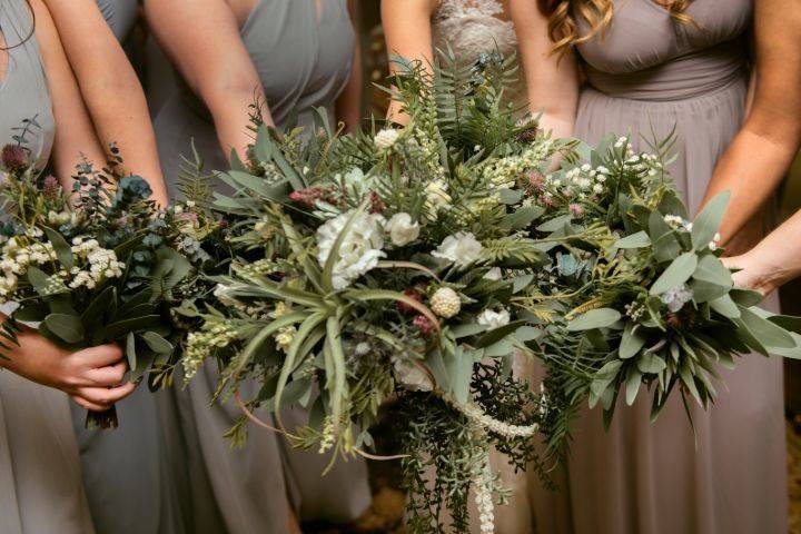 Greenery bouquets