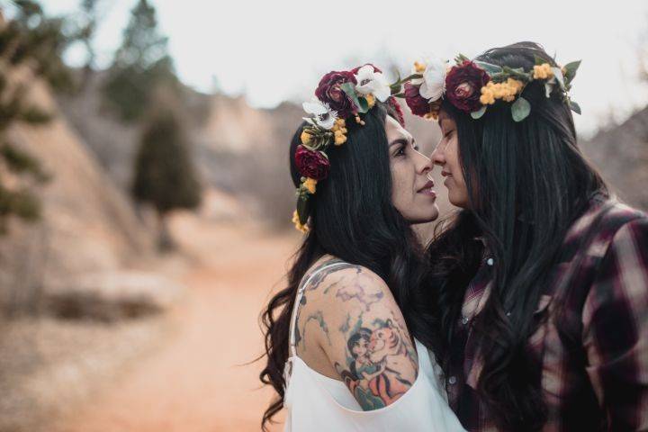 Bridal flowers crowns