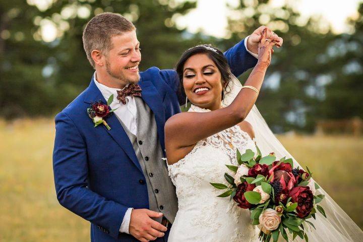 Bridal Bouquet and Boutonniere