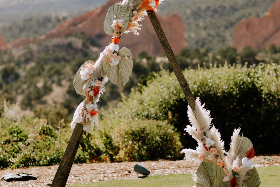 Boho Wedding Arch