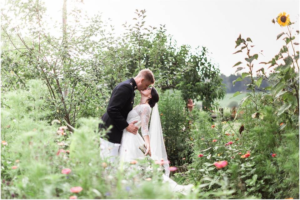 Couple in the Gardens