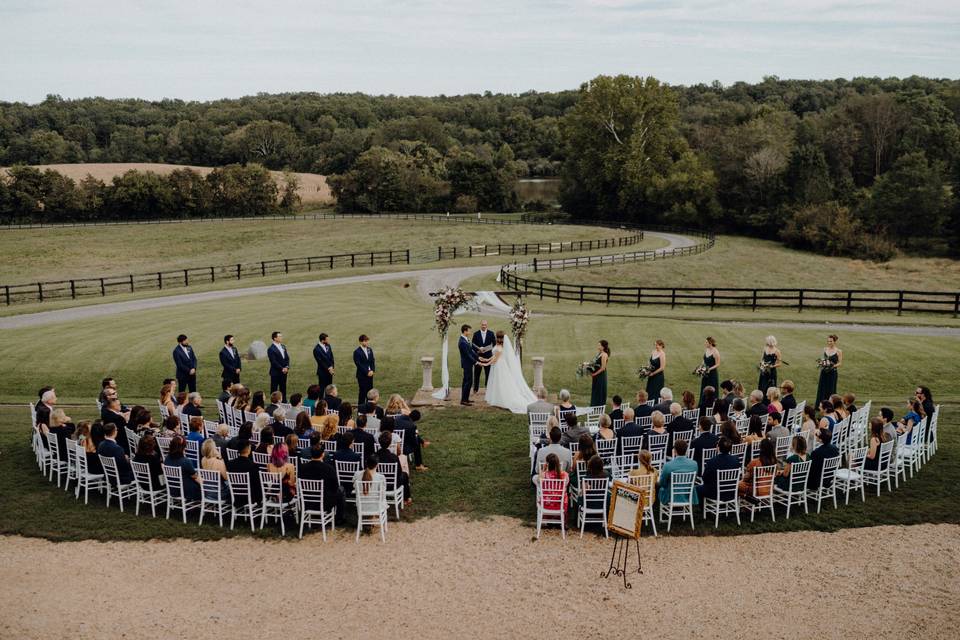 Front Lawn Ceremony