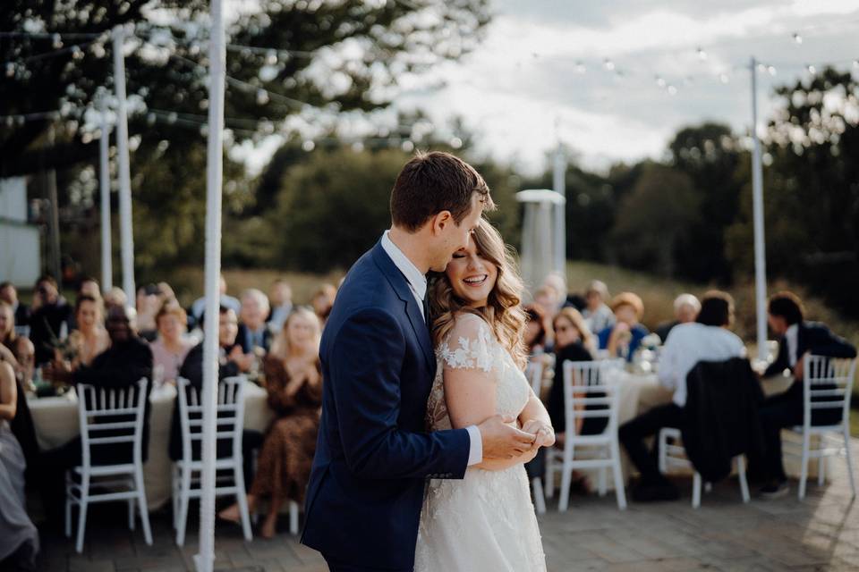 Dancing Under bistro Lights